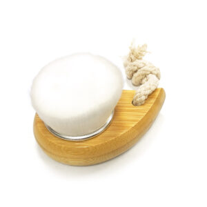 Cepillo facial de bambú ecológico para limpieza profunda del rostro