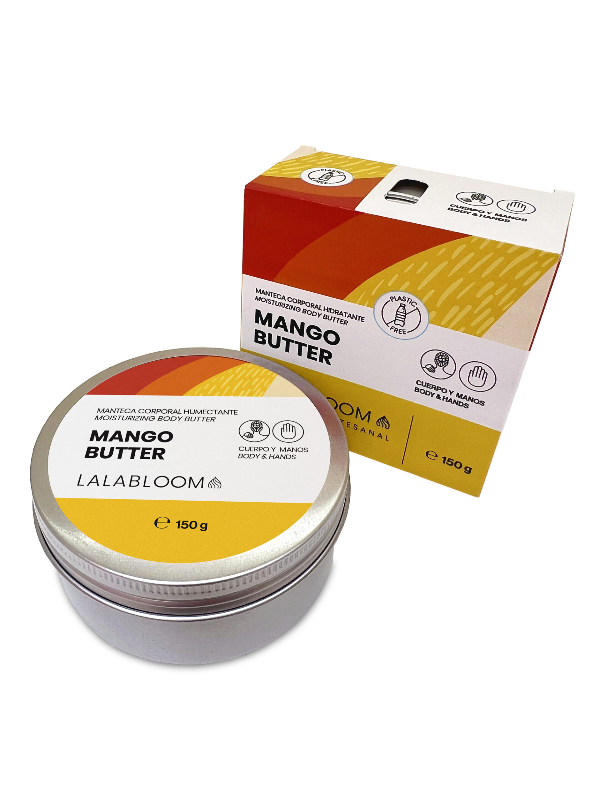 Mantequilla corporal 100% natural para hidratación y nutrición profunda de la piel