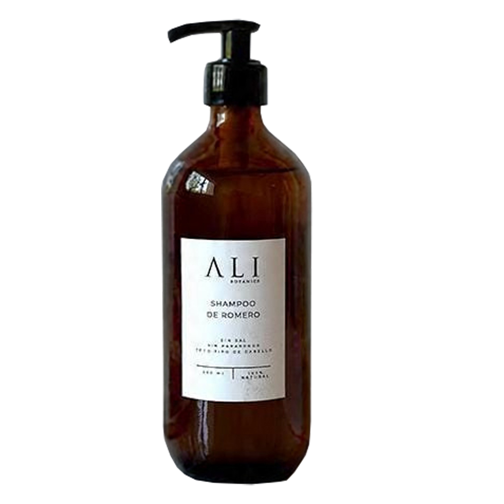 Shampoo líquido de romero Shampoo natural líquido de romero para fortalecer y limpiar el cabello